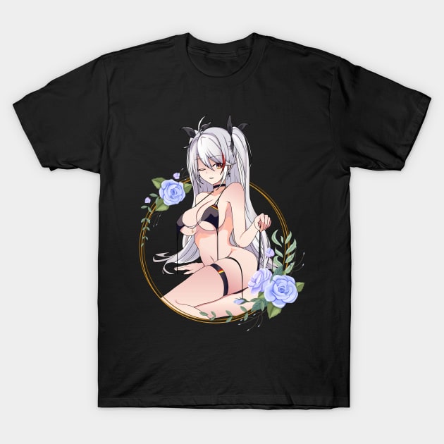 Azur Lane - Prinz Eugen T-Shirt by Hala Art